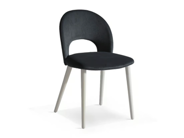 DIXIE 540 - Upholstered fabric chair open back by Origins 1971 - view 2